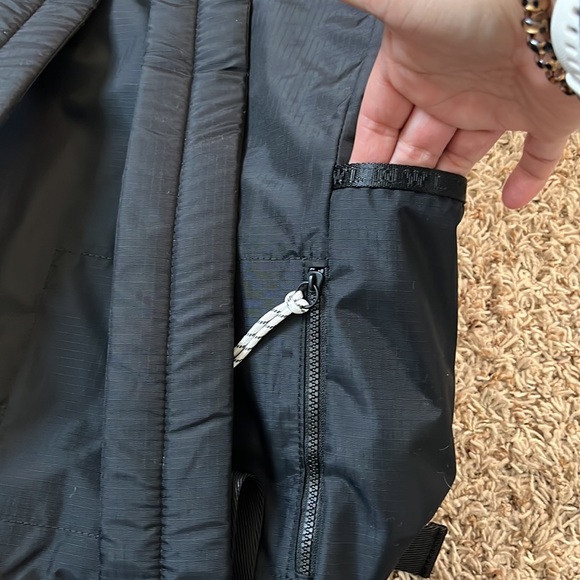 Madewell The MWL (Re)Sourced Ripstop Nylon Backpack NWT Black - Picture 8 of 13